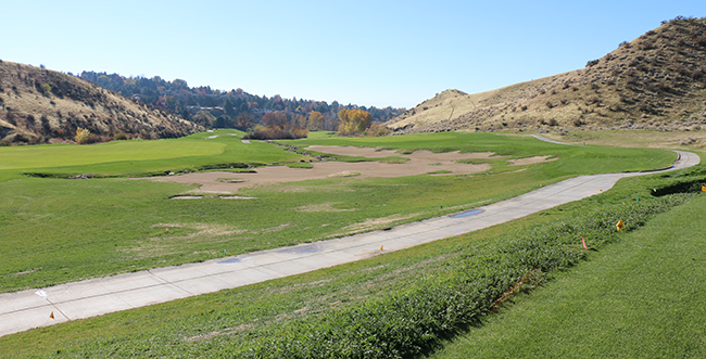 View from 15 Tees After Construction