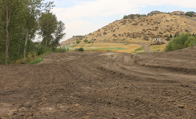 View from New 16 Tees