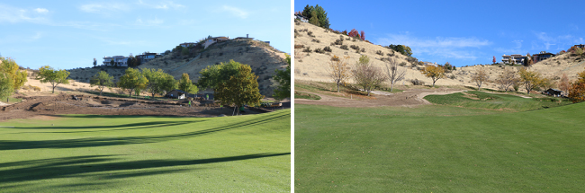Approach on Hole 4 During Renovation