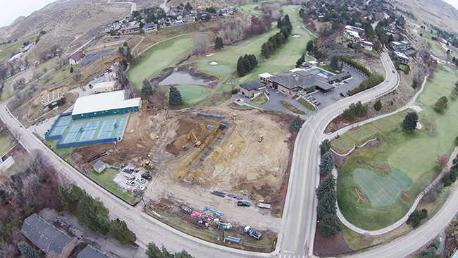 Aerial Photo of 2014 Master Projects