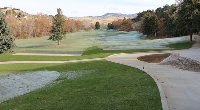 Driving Range After Construction